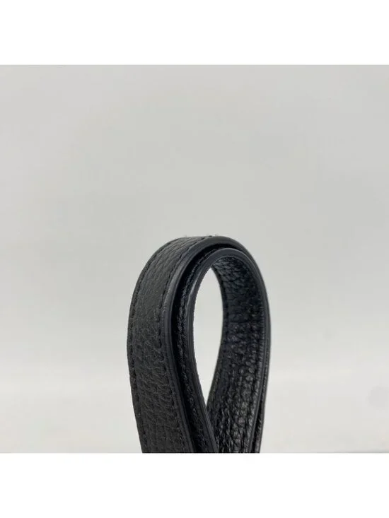 Prada Shoulder Bag Leather Black Silver - Picture 8 of 10